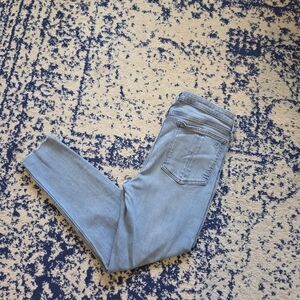 rag & bone Pale Blue Skinny Jeans